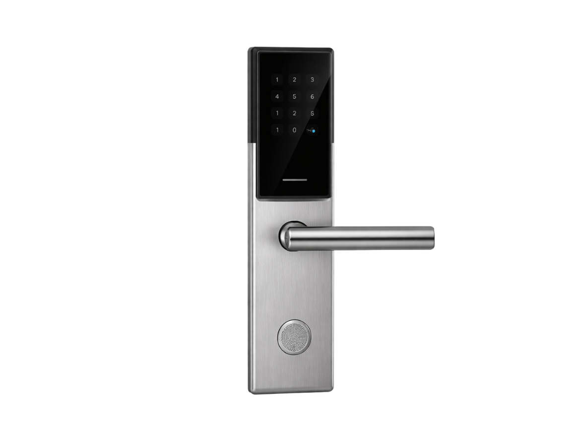 Smart Lock Pro Silver — Hotel (BLE)