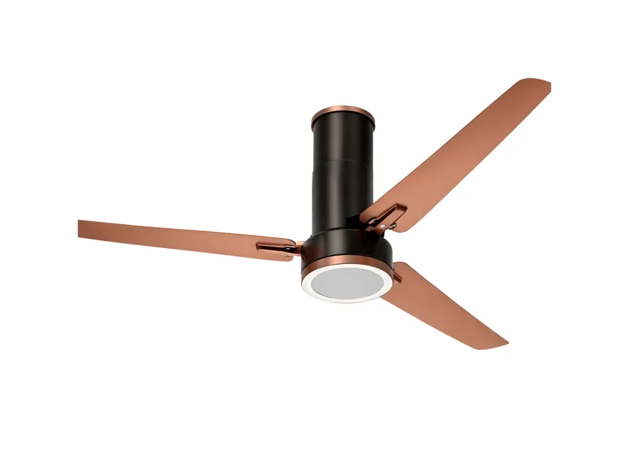 RF Premium Russet Brown BLDC Ceiling Fan with 9W LED light